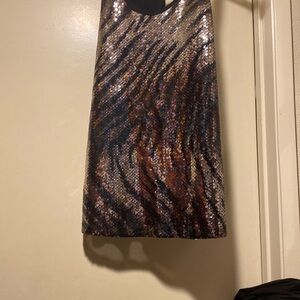 Sequin Multicolor Sleeveless Top